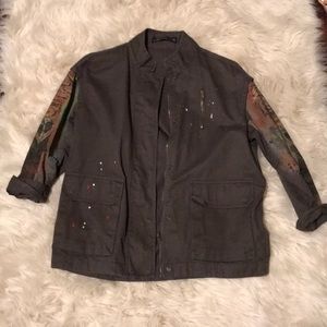 Zara Graffiti Jacket